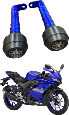 way2gmart CNC Frame Slider Crash Protector for R15 V3 MT 15 BLUE Bike Crash Guard(Yamaha, KTM)