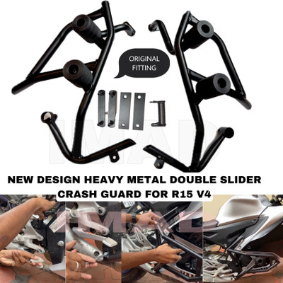 Aklin Boky DOUBLE SLIDER CRASH GUARD FOR R15V4(Yamaha)