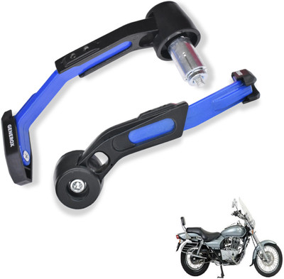 Generox Adjustable CNC Lever Guard for All Bike BlueLG028 Bike Crash Guard(Bajaj)