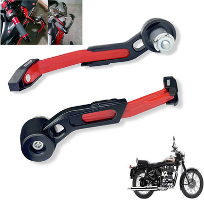 Generox Lever Protector Guard GX-LeverGuard-RED-268 Bike Crash Guard(Royal Enfield)