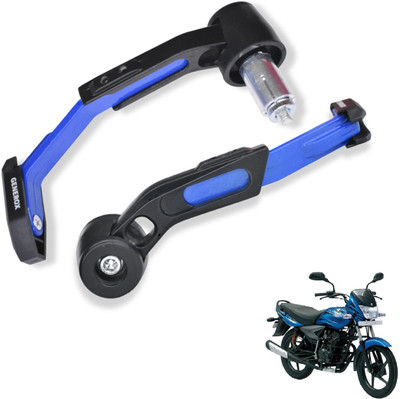 Generox Adjustable CNC Lever Guard for All Bike BlueLG170 Bike Crash Guard(Bajaj)