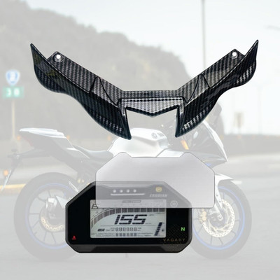 Vagary Premium Carbon Winglet with Screen Guard for R15 V4 & R15M Bike Crash Protector Bike Crash Guard(Universal For Bike)