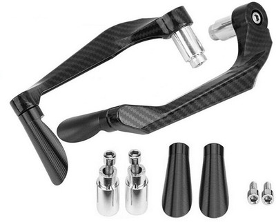 SORAX Motorcycle Hand Protector Guard Lever Guard Metal Handlebar Hand Guard(Universal For Bike)