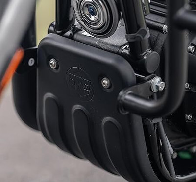 DOLSHACOB Heavy Quality Engine Guard,Sump Guard for RE Meteor 350 Engine Guard Black Bike Engine Guard(Royal Enfield)