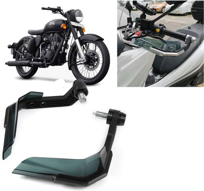 AUTO PEARL Hand Guard Protector Windshield for All Bikes_352 Handlebar Hand Guard(Royal Enfield)