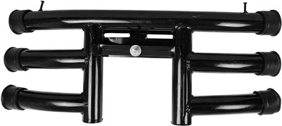 WHEETOYKART Universal 3 Rod Leg Guard for Splendor Plus & Other Bikes – Black Finish Bike Leg Guard(Universal For Bike)