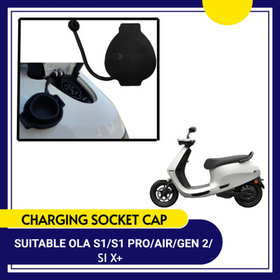 ZRIDE CHARGER SOCKET CAP FOR OLA S1/S1 PRO/AIR/GEN 2/S1 X+ Bike Crash Guard(Ola)