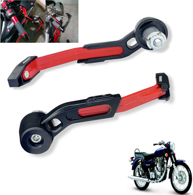 Generox Lever Protector Guard GX-LeverGuard-RED-098 Bike Crash Guard(Royal Enfield)