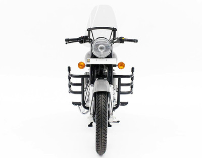 Seflipo Black Airfly Engine Leg Guard for Classic/Standard/Electra/Thunderbird Bike Crash Guard(Royal Enfield)