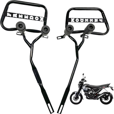 Dhe Best Motorcycle Crash Bar Frame Slider Leg guard with Name for Bajaj Freedom 125 CNG Bike Crash Guard