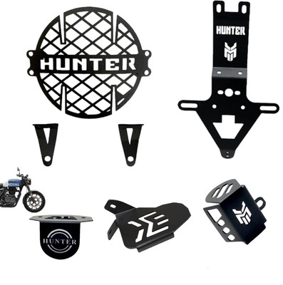 HIMOTORS Hunter 350 CC Bike Crash Guard(Royal Enfield)