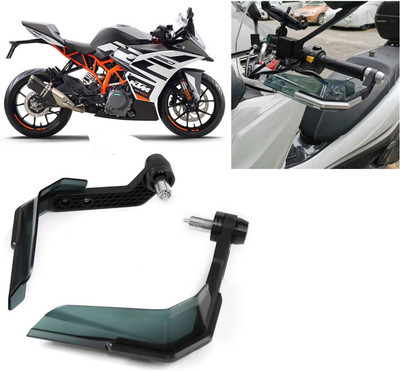 AUTO PEARL Hand Guard Protector Windshield for All Bikes_336 Handlebar Hand Guard(KTM)
