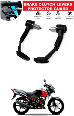 MOTOROYS Universal Motorcycle Adjustable Brake Clutch CNC Lever Protector Guard sg108 PQ Handlebar Hand Guard(TVS)