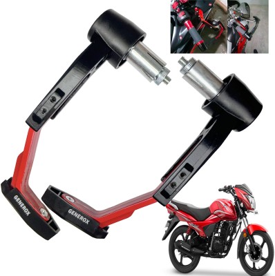 Generox Handle Protector Lever Guard for All Bike REDnBLACK_265 Bike Crash Guard(TVS)