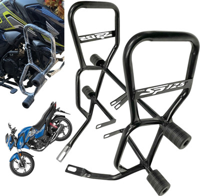 OZANGO Bike Premium Crash Guard With Frame 4 Slider for Shine 125 SP BS6(Honda)