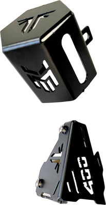 road religion Front and Rear Brake Guard Combo for Triumph Speed 400/Scrambler Bike Crash Guard(Triumph)