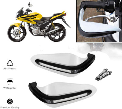 AUTO PEARL White Protector Proguard Pro Brake Clutch Lever Protector Guard Bike Crash Guard(Honda)