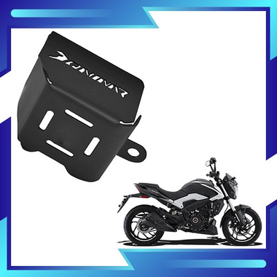 DAZZRIDE Aluminium Rear Brake Oil Container Guard/Disc Oil cap For Bajaj Dominar 400/250 Bike Crash Guard(Bajaj)