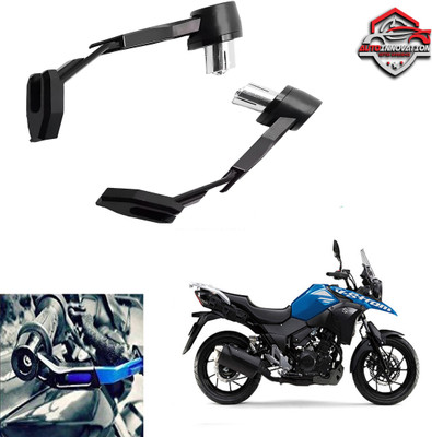 Autoinnovation Black CNC Brake Clutch Lever Guards Protector Protective Hand Guard-79 Bike Crash Guard(Suzuki)