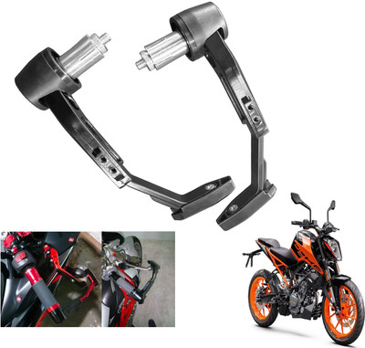 Shopland CNC Handlebar Protector Brake Clutch Motorcycle Lever Guard For Duke 200 Bike Crash Guard(KTM)