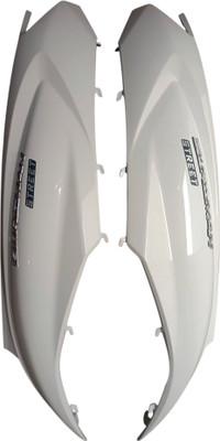 kristal SIDEPANEL SUITABLE FOR SUZUKI BURGMAN 125 WHITE Bike Crash Guard(Suzuki)
