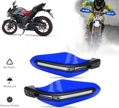 AUTO PEARL Blue Protector Proguard Pro Brake Clutch Lever Protector Guard Bike Crash Guard(Suzuki)
