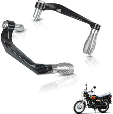 Generox Premium Quality Protective Lever Guard (BLUE) for All BikeGX-CRNF-silver158 Bike Crash Guard(TVS)