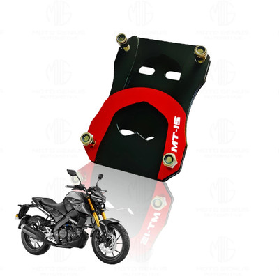 Moto Genius Side Stand Extender for MT 15 | Heavy Duty Parking Support - Red Bike Crash Guard(Yamaha)