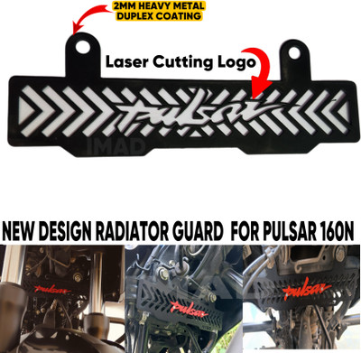 Aklin Boky RADIATOR GUARD FOR PULSAR N160 Bike Radiator Guard(Bajaj)