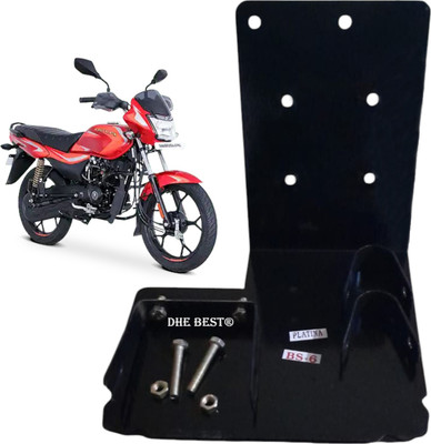 Dhe Best Bike Safty Engine Plate Sumpguard Base Plate For Platina 110 BS6 Bike Engine Guard(Bajaj)