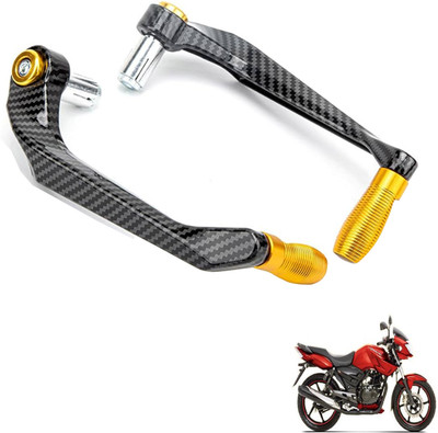 Generox Premium Quality Protective Lever Guard for All BikeGX-CRNF-GolDenLG013 Bike Crash Guard(TVS)