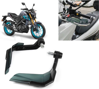 AUTO PEARL Hand Guard Protector Windshield for All Bikes_509 Handlebar Hand Guard(Yamaha)