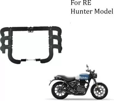 MODAROCK HIGH QUALITY AIRFLY 3 PIPE ROPE LEG GUARD FOR RE HUNTER 350 Bike Crash Guard Rope(Royal Enfield)