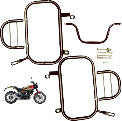 Dhe Best Motorcycle Heavy Metal Side Saddle Stay Fitting Set of 2 for RE Guerrilla 450 Bike Crash Guard(Royal Enfield)