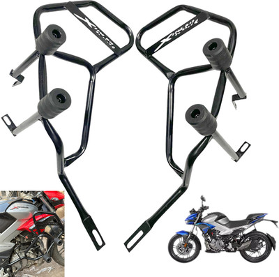 Dhe Best Bike Heavy metal Frame Slider Crash Guard With Name for Hero Xtreme 125R