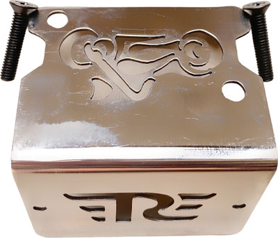 road religion Front Disc Brake Cylinder Guard for all Royal Enfield models up to the year 2023 Bike Crash Guard(Royal Enfield)