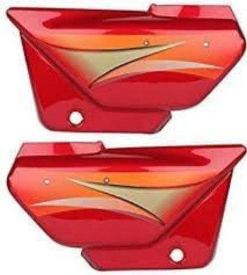 PARASNATH Splendor pure red side panel Bike Crash Guard(Hero)