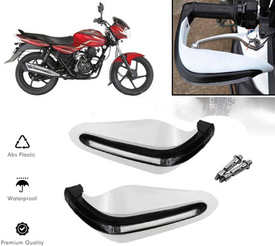 AUTO PEARL White Protector Proguard Pro Brake Clutch Lever Protector Guard Bike Crash Guard(Bajaj)