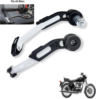 Generox CNC Brake Clutch Lever Guard For Electra Bike Crash Guard(Royal Enfield)