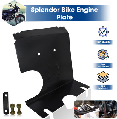 Otoroys Engine plate safety plate for hero splendor, splendor plus ,passion pro Bike Engine Guard(Hero)