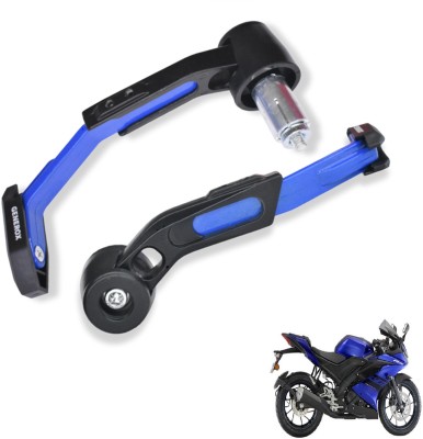 Generox Adjustable CNC Lever Guard for All Bike BlueLG201 Bike Crash Guard(Yamaha)