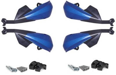 Pa DOUBLE HAND GUARD BLUE Handlebar Hand Guard(Universal For Bike)