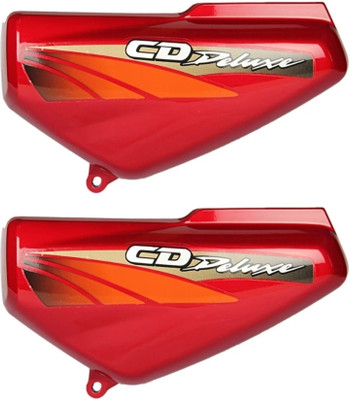 Namokar parasnath Orange/red side panel Bike Crash Guard(Hero)