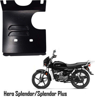 DAZZRIDE ENGINE PLATE SAFETY GUARD FOR HERO SPLENDOR PLUS/PRO Bike Engine Guard(Hero)