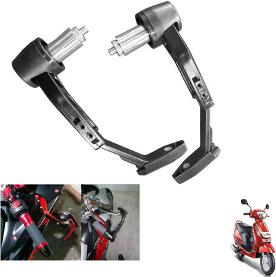 Shopland CNC Handlebar Protector Brake Clutch Motorcycle Lever Guard For Duro DZ Bike Crash Guard(Mahindra)