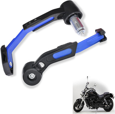 Shopland Adjustable CNC Lever Guard for All Bike LG_Blue493 Bike Crash Guard(Hyosung)