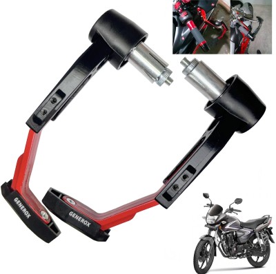 Generox Handle Protector Lever Guard for All Bike REDnBLACK_LG036 Bike Crash Guard(Honda)