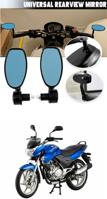 GONAMA Manual Vanity Mirror For Mahindra Universal For Bike(Interior)