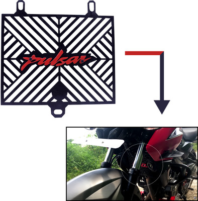 ASRYD Motorcycle BAJAJ PULSAR NS200/RS200 Radiator Guard Protect Bike Radiator Guard(Yamaha)