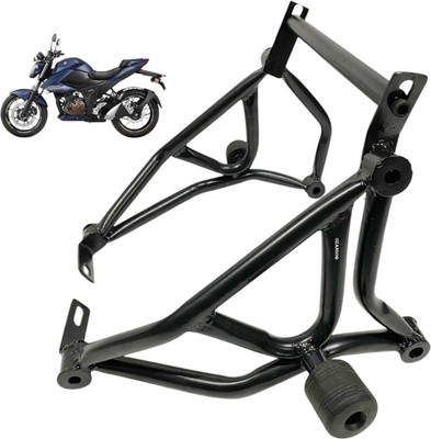 OZANGO Bike Heavy metal Frame Slider Crash Guard Black for Gixxer 250 (2024)(Suzuki)